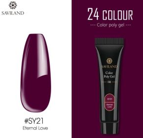 15g nail colored crystal extension glue (Option: SY21)