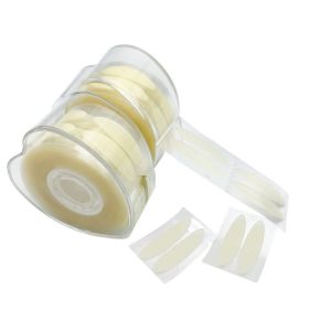8006 Heart-shaped Roll Double Eyelid Patch L-shaped (Color: Beige)